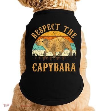Capybara Funny Capybara Doggie Tank