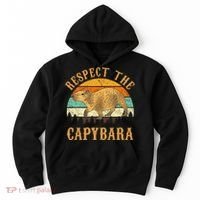 Capybara Funny Capybara Hoodie thumb 0