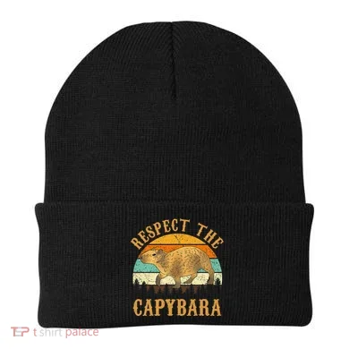 Capybara Funny Capybara Beanie