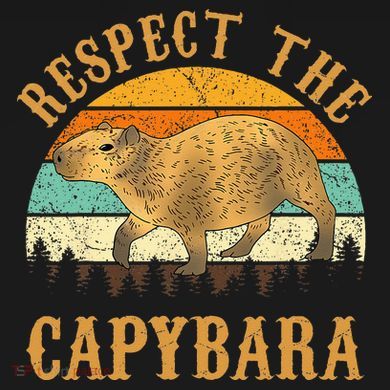 Capybara Funny Capybara Ladies Essential Flowy Tank