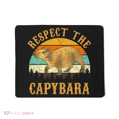 Capybara Funny Capybara Mousepad