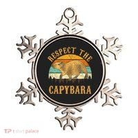 Capybara Funny Capybara Ornament thumb 0