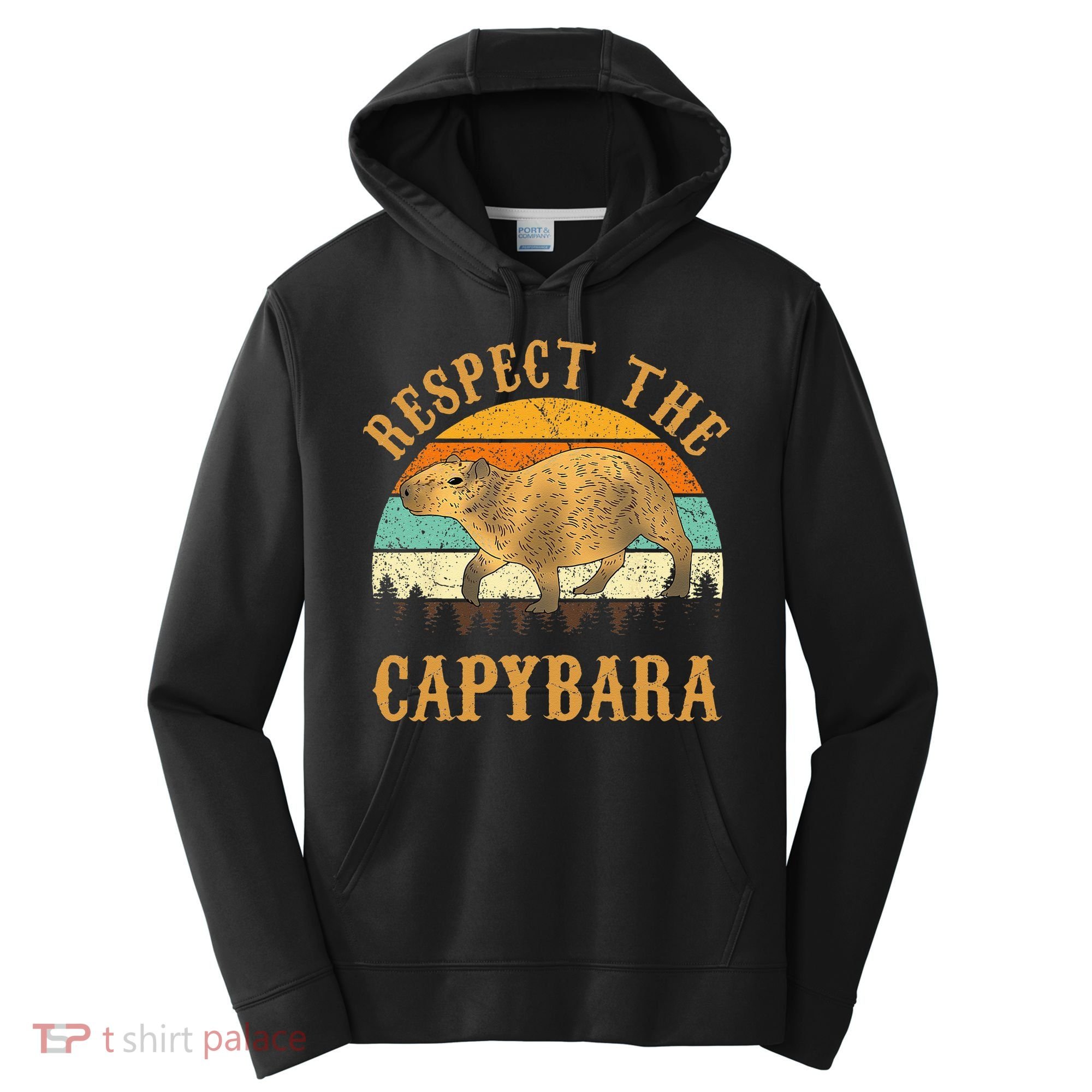 Capybara Funny Capybara Performance Fleece Hoodie