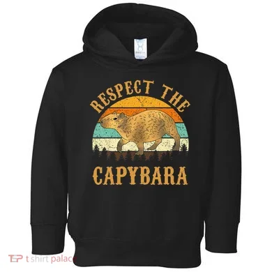 Capybara Funny Capybara Toddler Hoodie