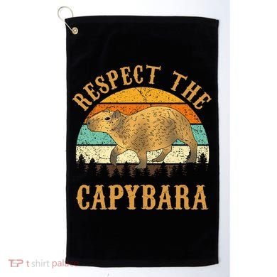 Capybara Funny Capybara Golf Towel