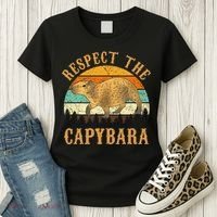 Capybara Funny Capybara Women's T-Shirt thumb 3