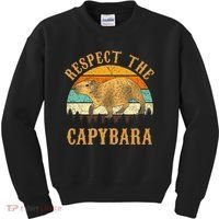 Capybara Funny Capybara Kids Sweatshirt thumb 0