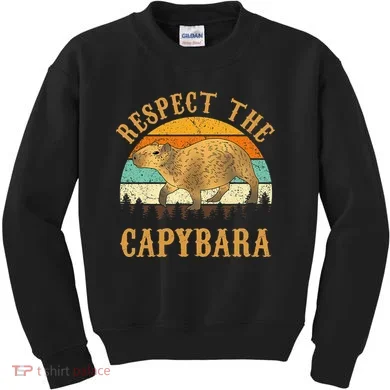 Capybara Funny Capybara Kids Sweatshirt