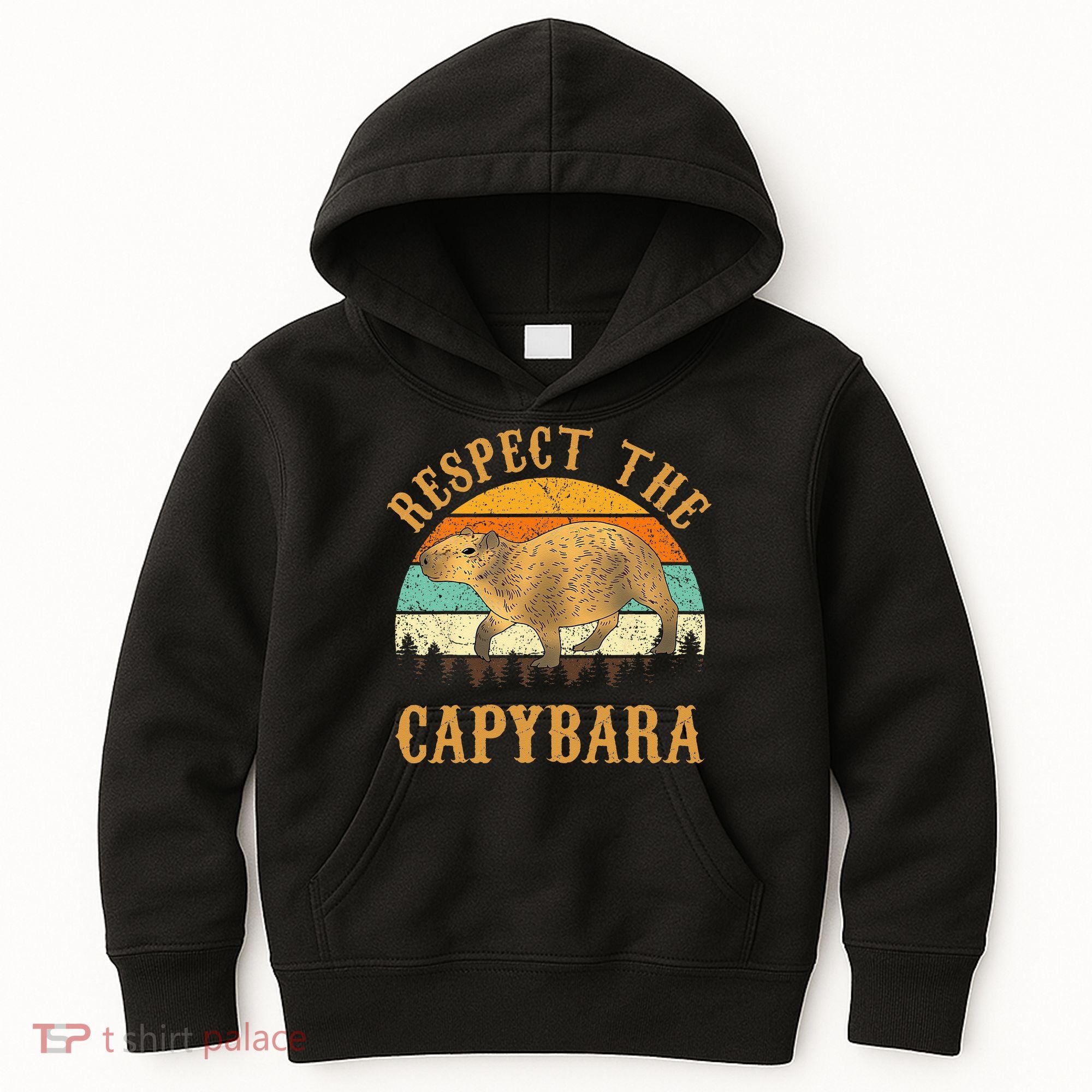 Capybara Funny Capybara Kids Hoodie