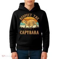 Capybara Funny Capybara Kids Hoodie thumb 4