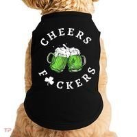 Cheers F Ckers St Patricks Day Doggie Tank thumb 0