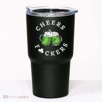 Cheers F Ckers St Patricks Day Tumbler thumb 0