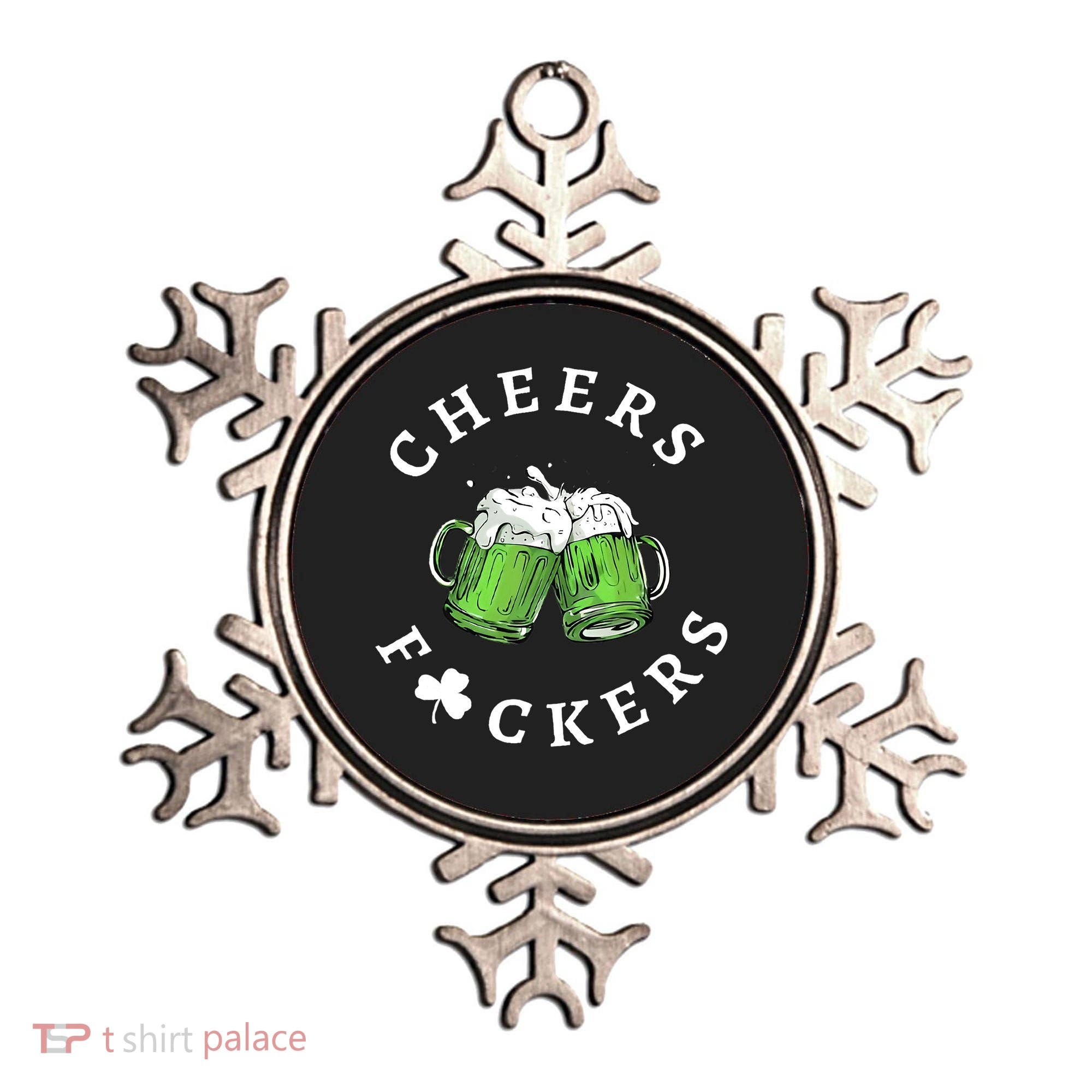 Cheers F Ckers St Patricks Day Ornament
