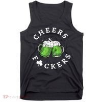 Cheers F Ckers St Patricks Day Tank Top thumb 0