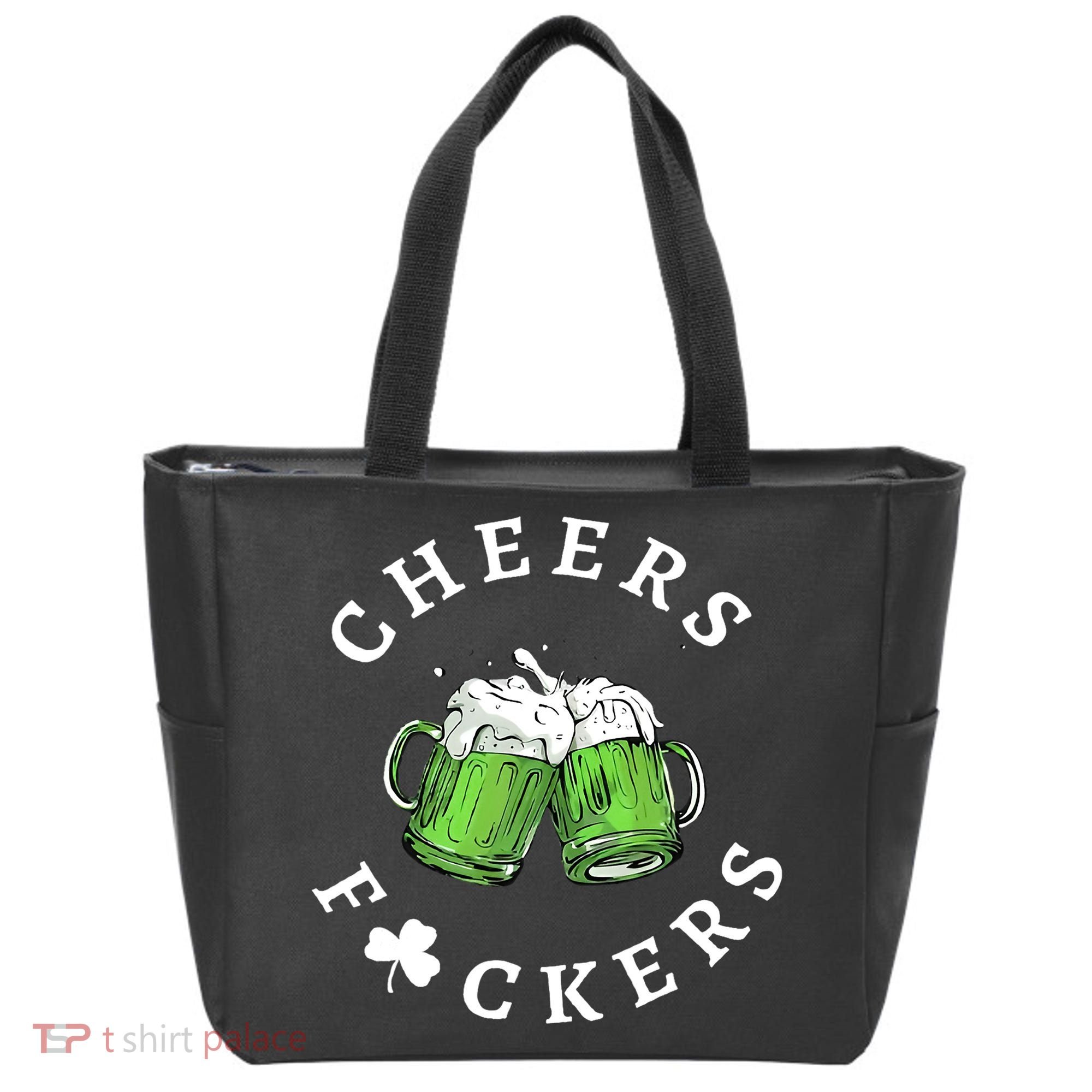 Cheers F Ckers St Patricks Day Tote Bag