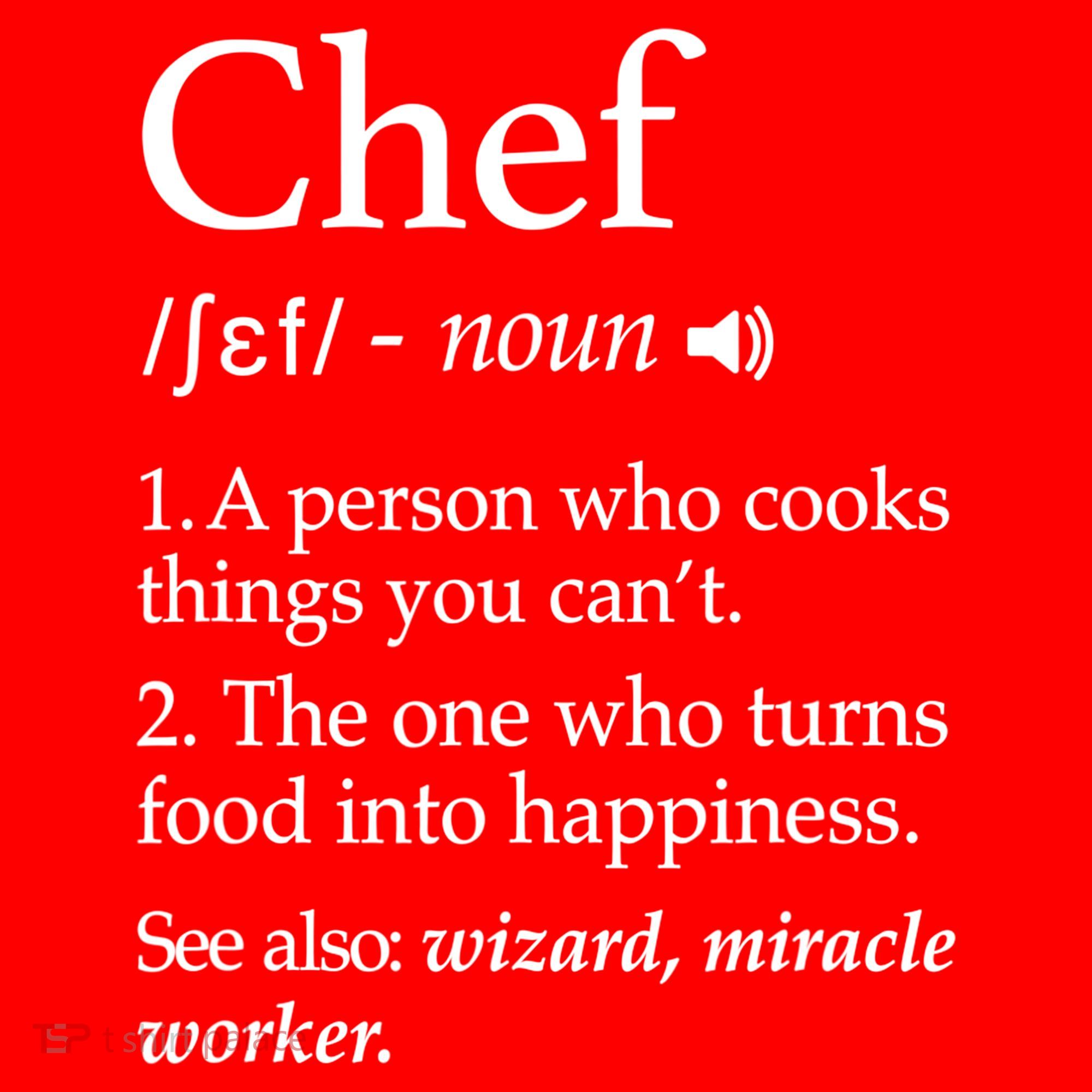 Cute Funny Chef Definition Funny Line Saying Cook Cooking Gifts Chefs T Santa Hat