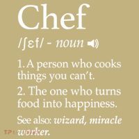 Cute Funny Chef Definition Funny Line Saying Cook Cooking Gifts Chefs T Long Sleeve Shirt thumb 2