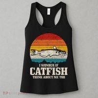 Catfish Fishing Catfishing Funny Saying Fisherman Women's Tank Top thumb 3