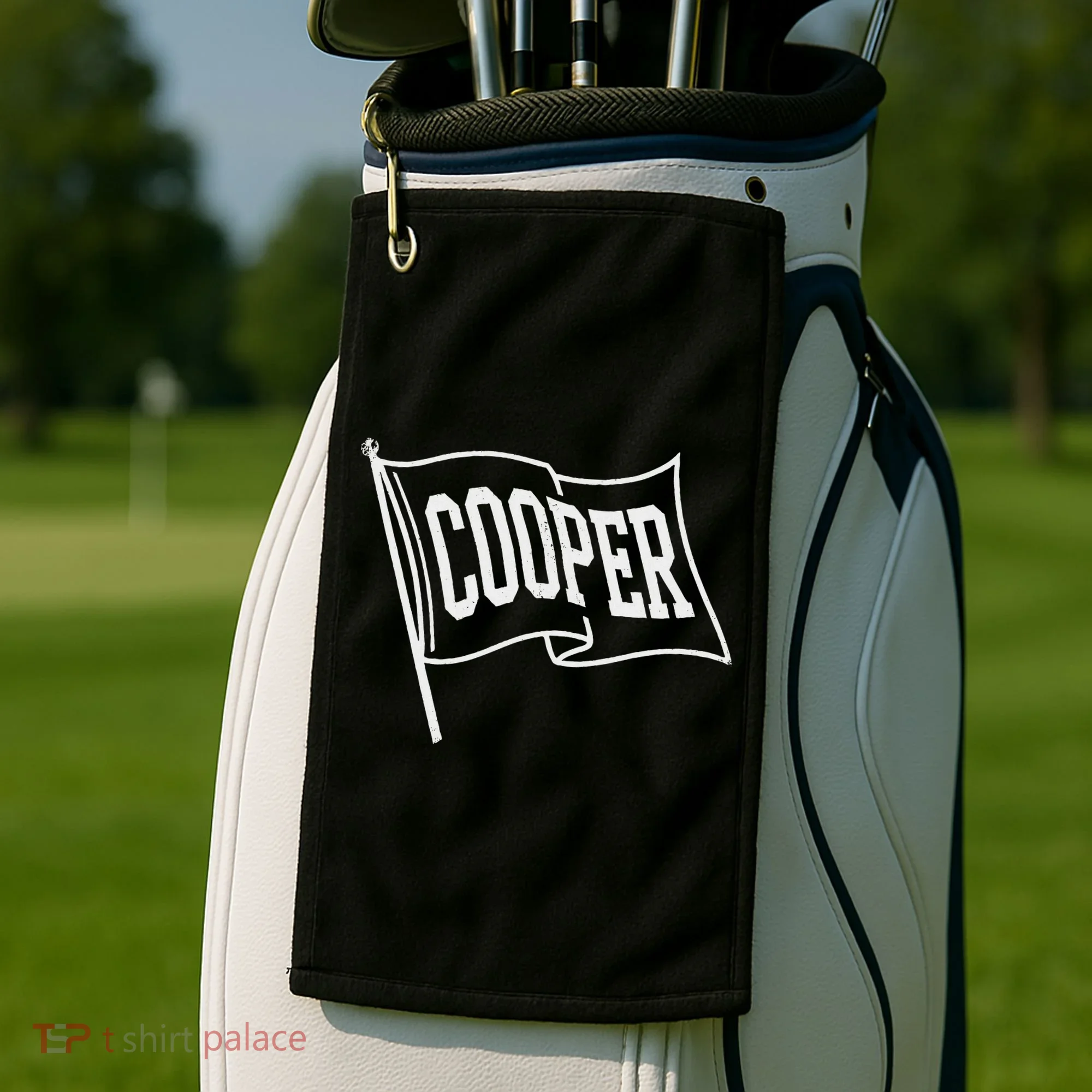 Cooper Flag Golf Towel