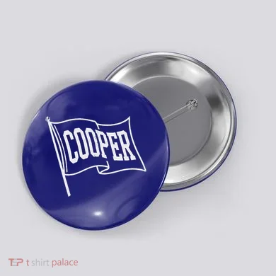 Cooper Flag Button