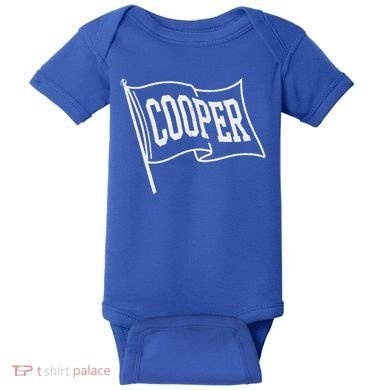 Cooper Flag Baby Bodysuit