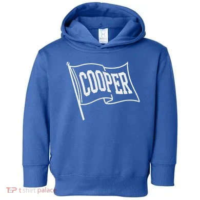 Cooper Flag Toddler Hoodie