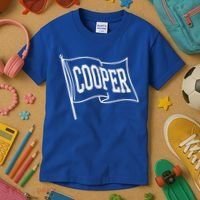 Cooper Flag Kids T-Shirt thumb 3