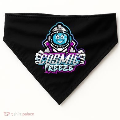 Cosmic Freeze USA-Made Doggie Bandana