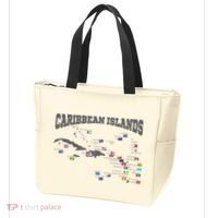 Caribbean Flags Caribbean Map Caribbean Islands Vacation Tote Bag thumb 3