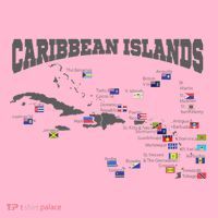 Caribbean Flags Caribbean Map Caribbean Islands Vacation Coaster thumb 2