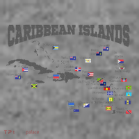 Caribbean Flags Caribbean Map Caribbean Islands Vacation Toddler Hoodie thumb 2