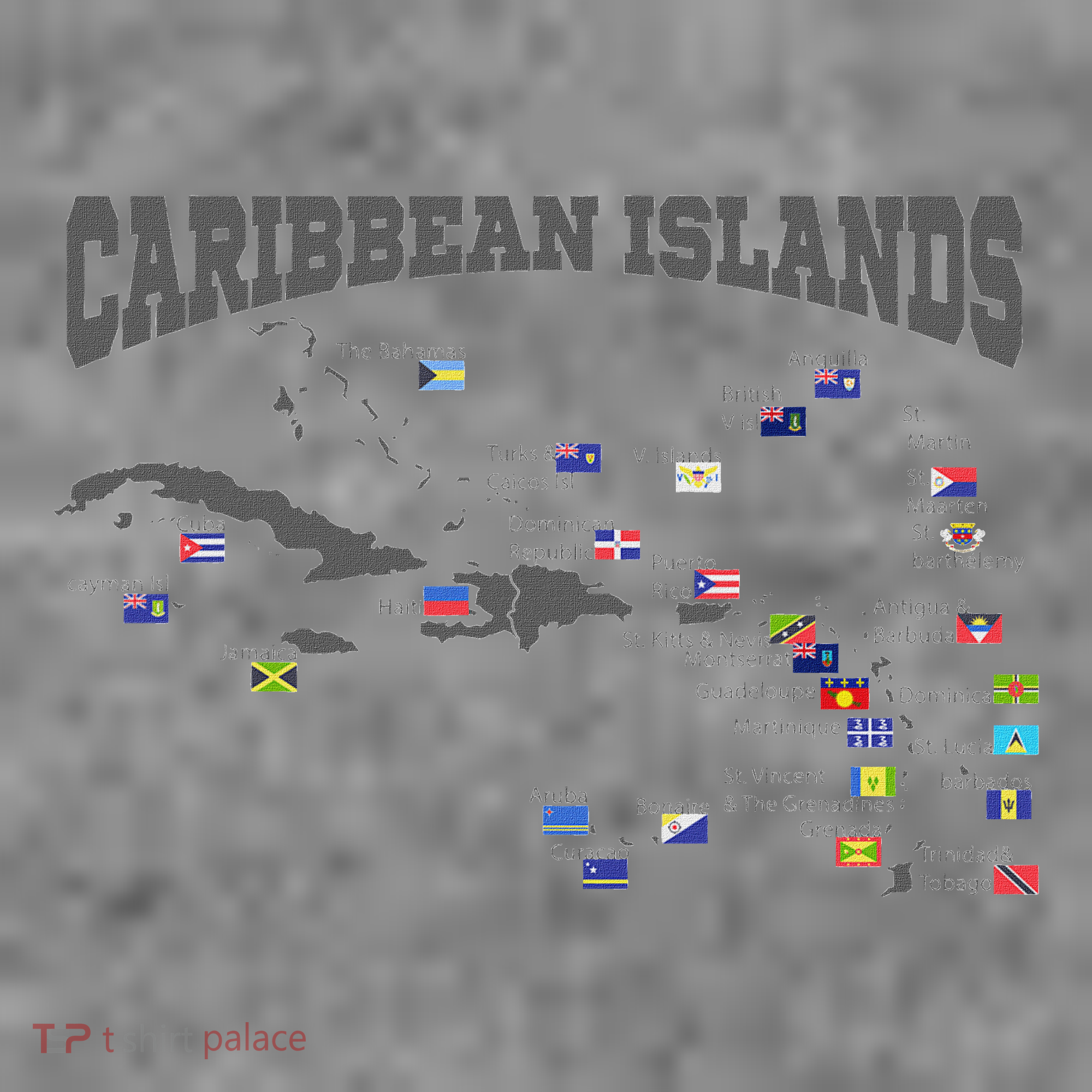 Caribbean Flags Caribbean Map Caribbean Islands Vacation Toddler Hoodie