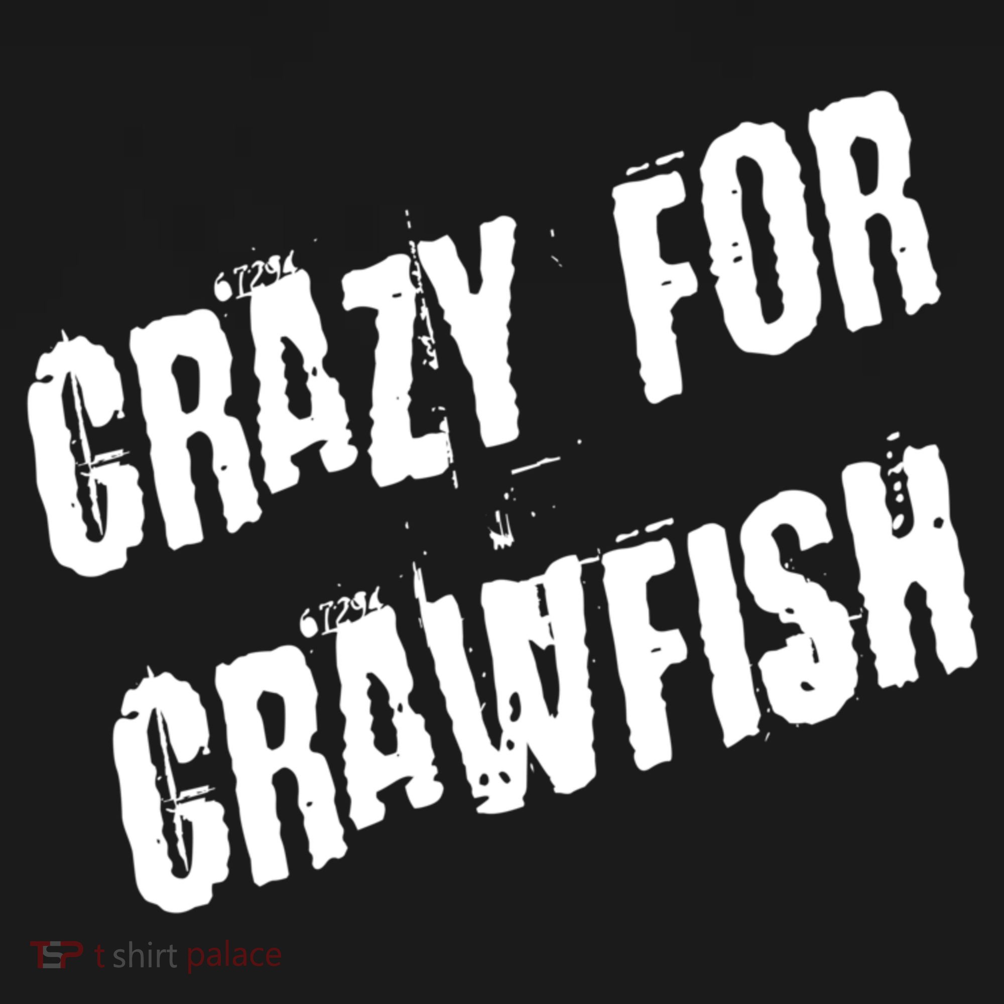 Crazy For Crawfish Button