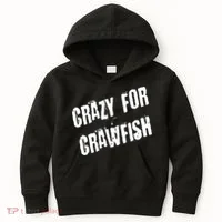 Crazy For Crawfish Kids Hoodie thumb 0
