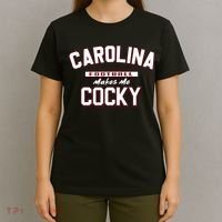 Carolina Football Cocky Football Team Lover Funny T-Shirt thumb 4