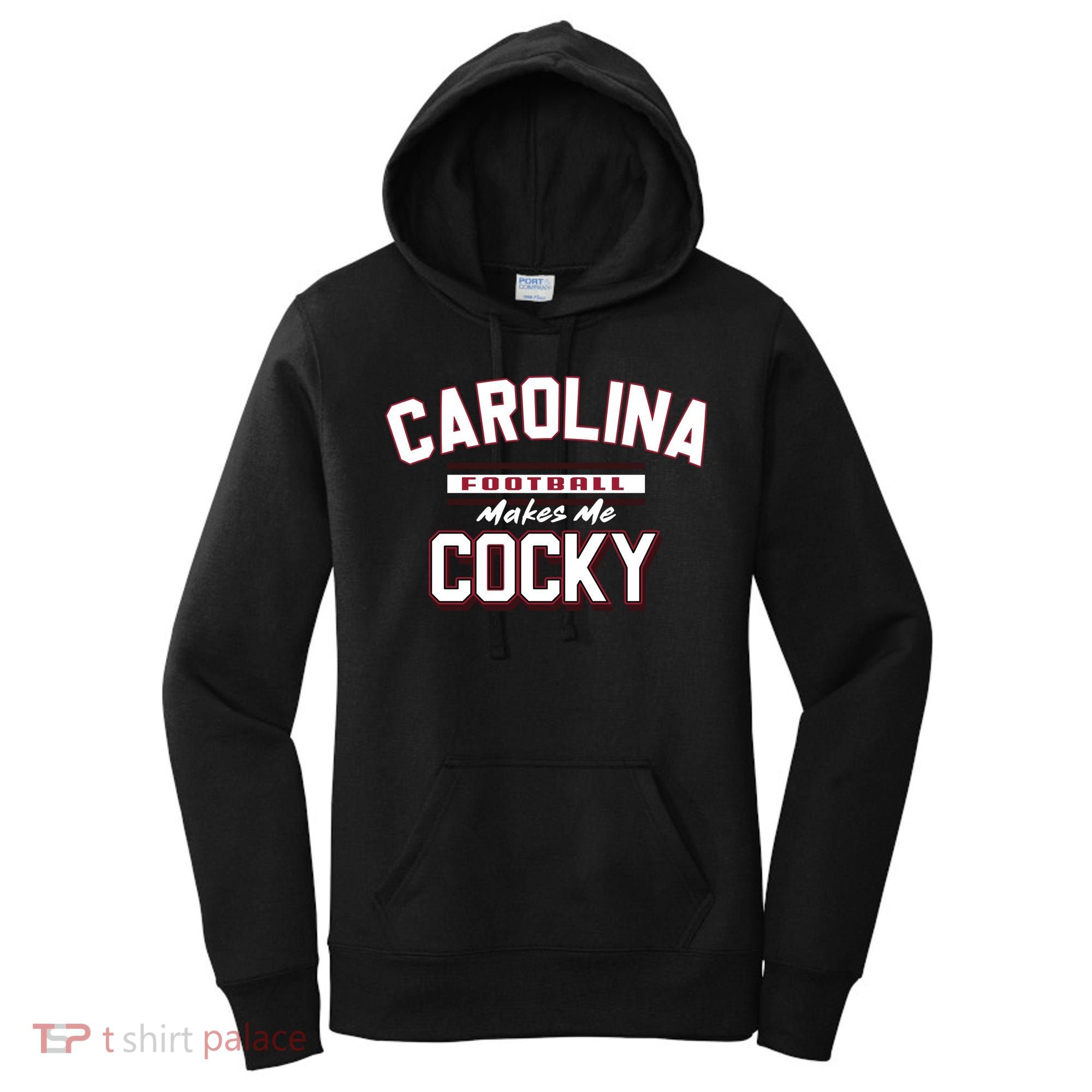 Carolina Football Cocky Football Team Lover Funny Women's Hoodie