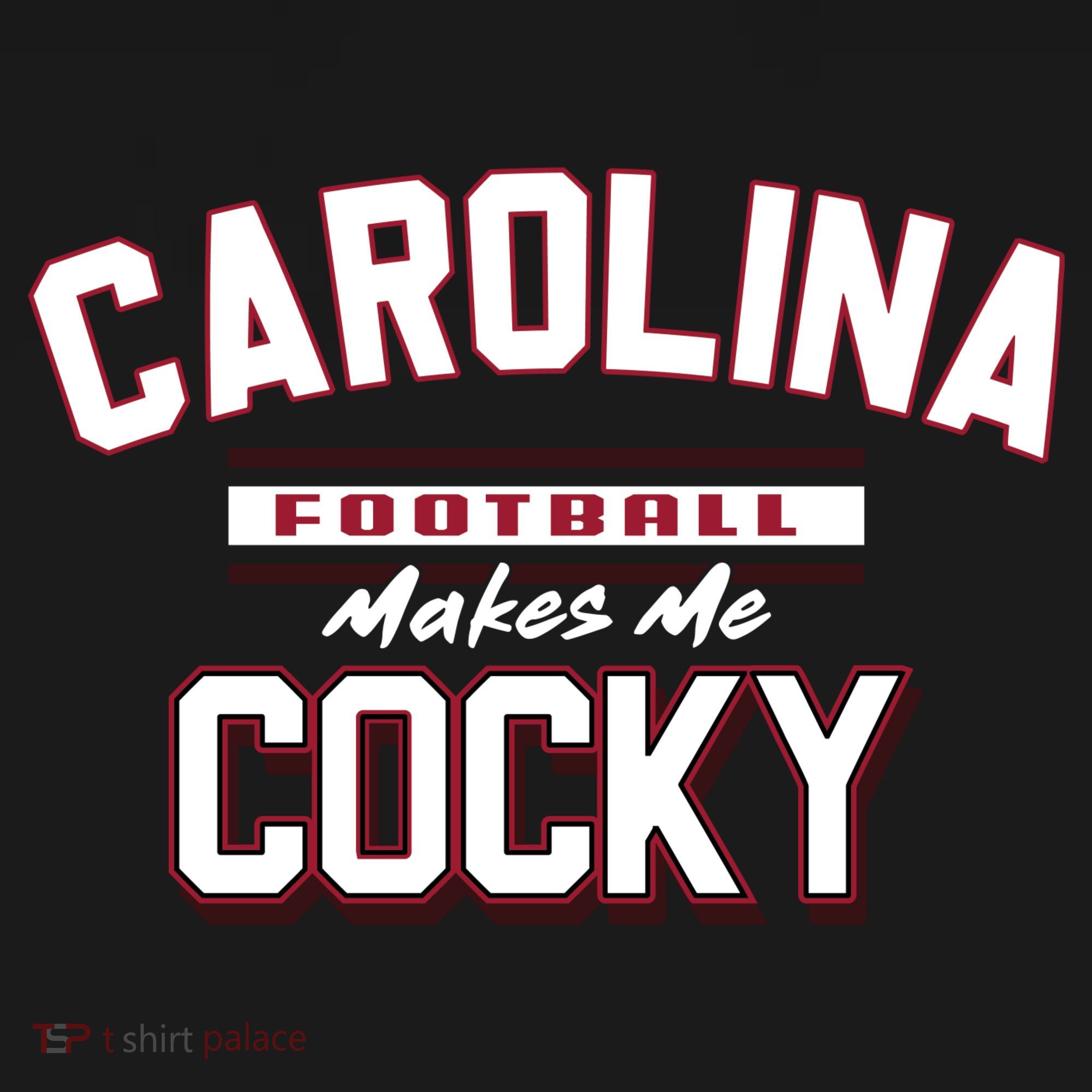 Carolina Football Cocky Football Team Lover Funny Women's Hoodie