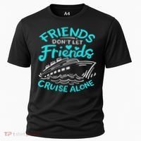 Cruise Friends Cruise Vacation Cooling Performance Crew T-Shirt thumb 0