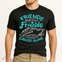 Cruise Friends Cruise Vacation Cooling Performance Crew T-Shirt thumb 2