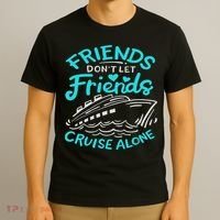 Cruise Friends Cruise Vacation T-Shirt thumb 3