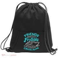 Cruise Friends Cruise Vacation Sweatshirt Cinch Pack Bag thumb 0