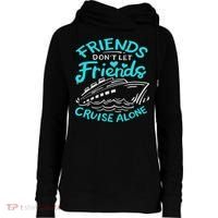 Cruise Friends Cruise Vacation Womens Funnel Neck Pullover Hood thumb 0