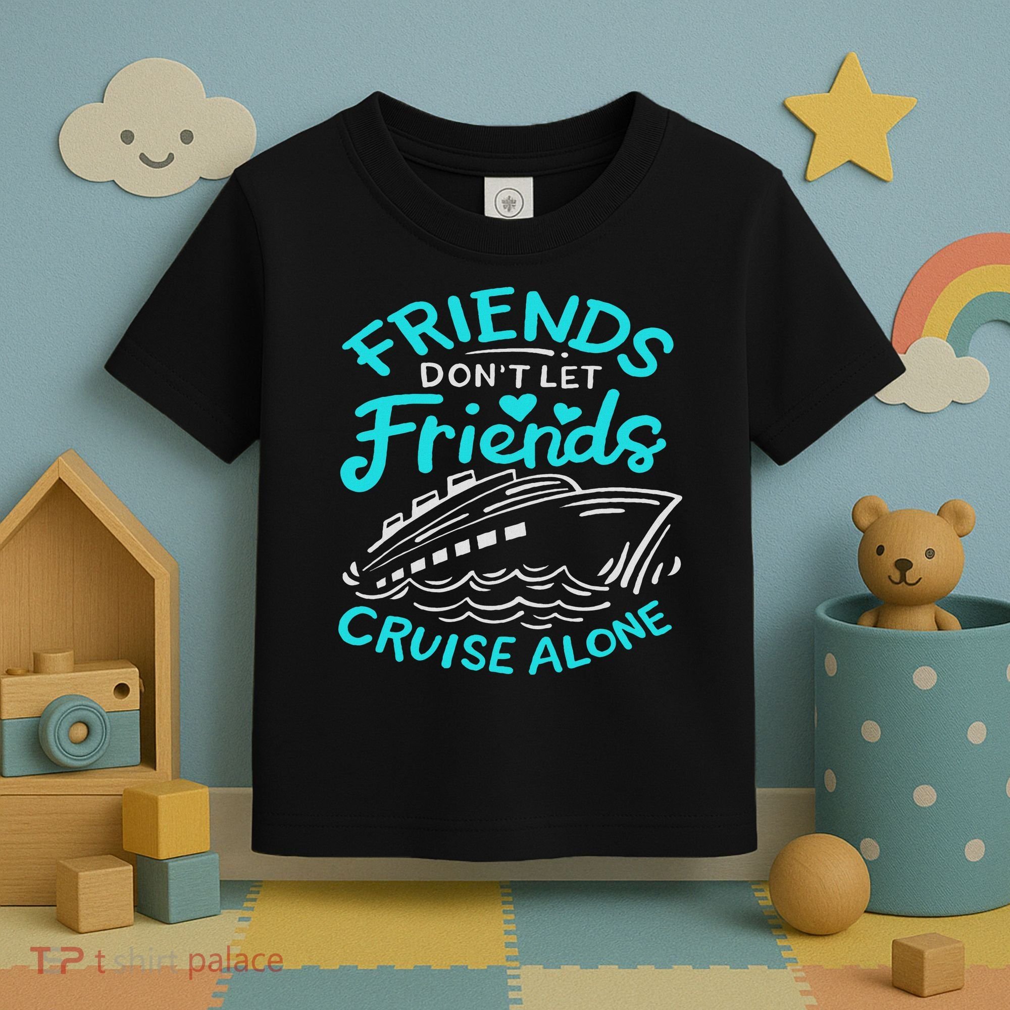 Cruise Friends Cruise Vacation Toddler T-Shirt