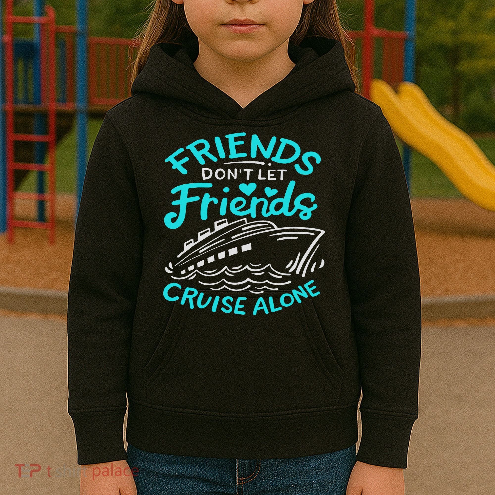 Cruise Friends Cruise Vacation Kids Hoodie