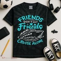 Cruise Friends Cruise Vacation Kids Tie-Dye T-Shirt thumb 2