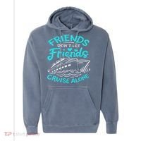 Cruise Friends Cruise Vacation Comfort Colors Garment-Dyed Hooded Sweatshirt thumb 0