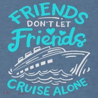 Cruise Friends Cruise Vacation Comfort Colors Garment-Dyed Hooded Sweatshirt thumb 2