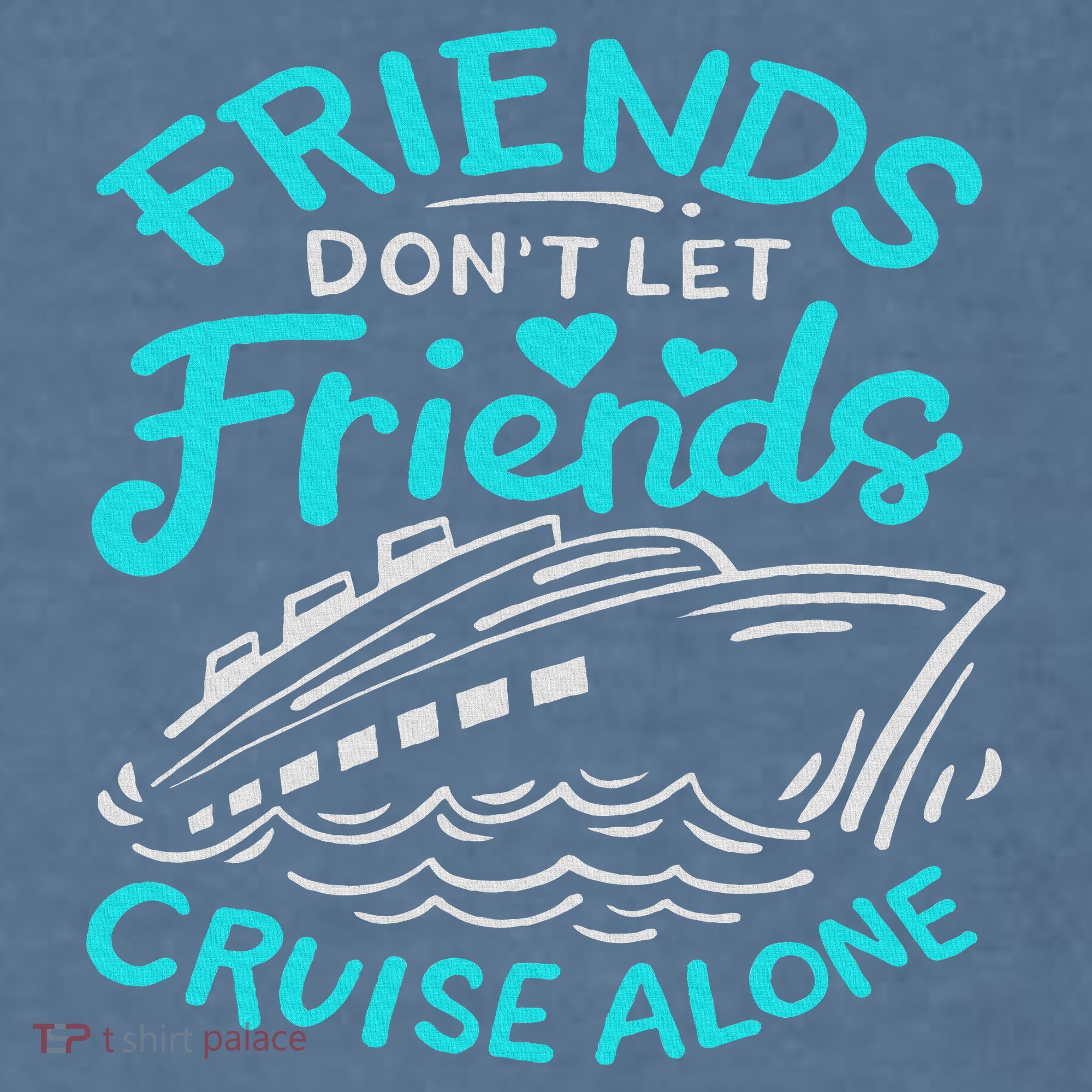 Cruise Friends Cruise Vacation Comfort Colors Garment-Dyed Hooded Sweatshirt