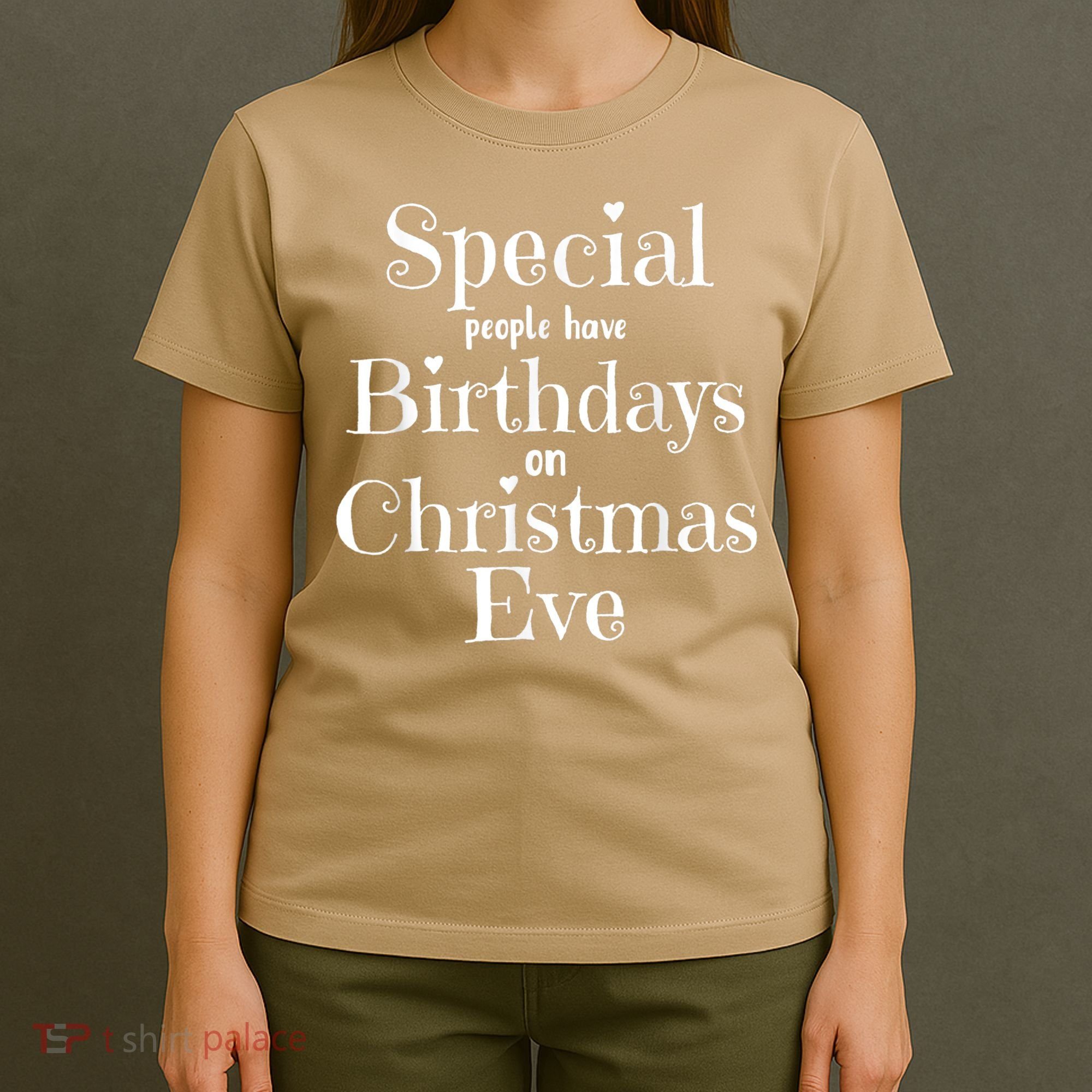 Cute Funny Christmas Eve Birthday December 24th Birthday T-Shirt