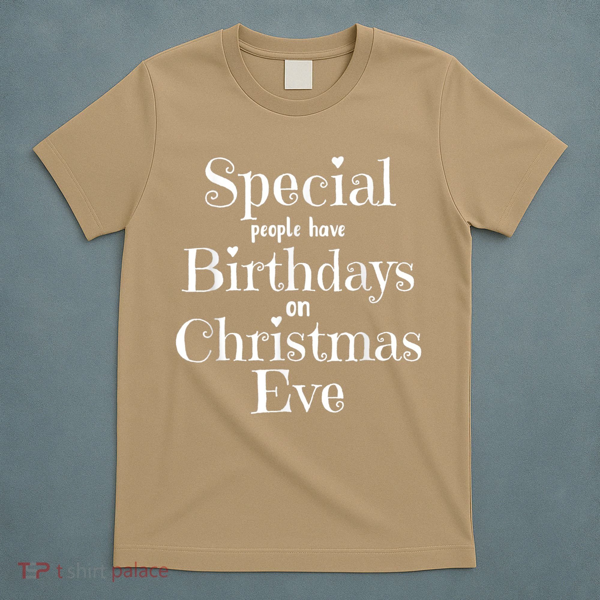 Cute Funny Christmas Eve Birthday December 24th Birthday T-Shirt